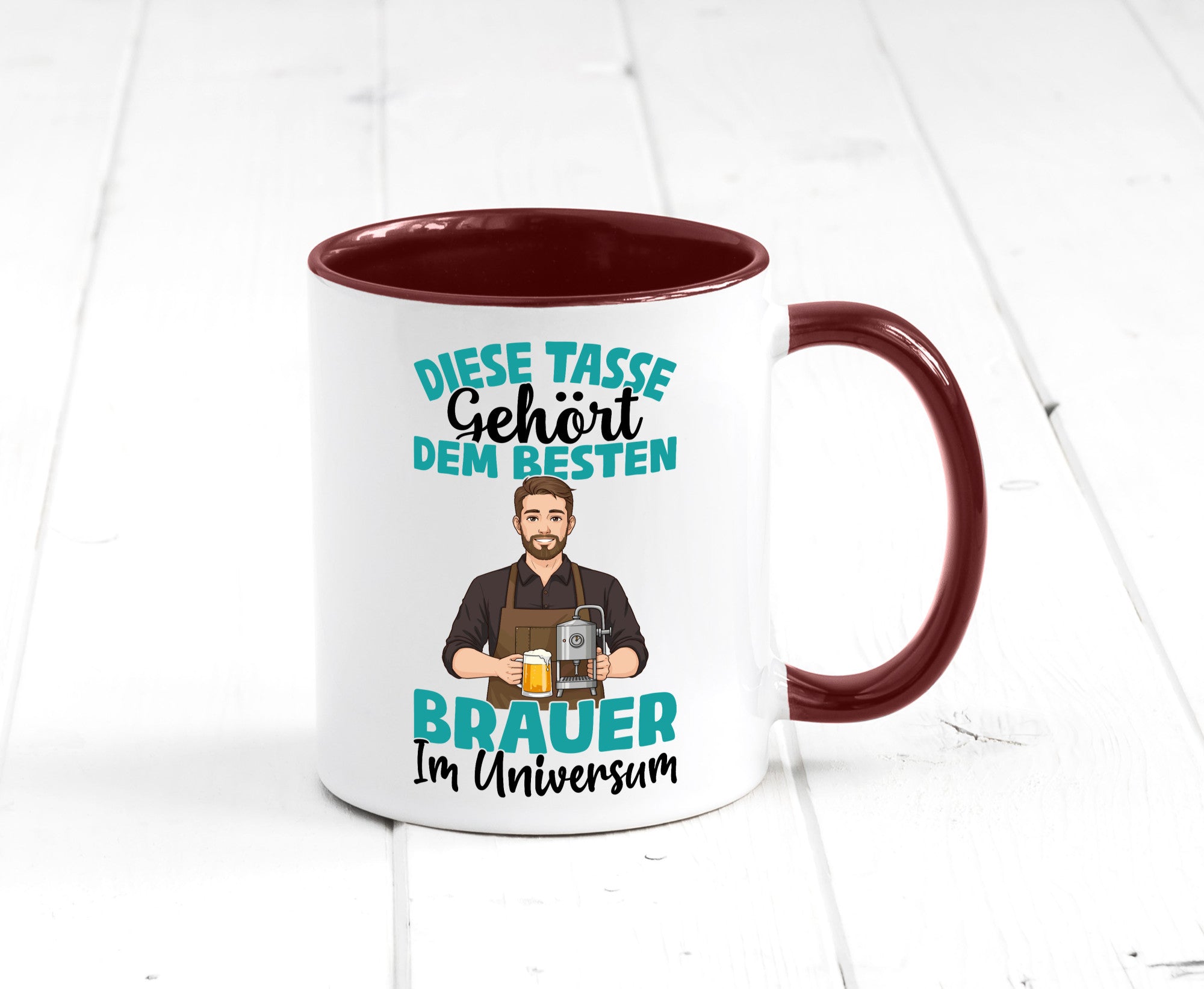 Im Universum: Brauer | Bier Brauerei Geschenk Humor Geschenkidee lustiger