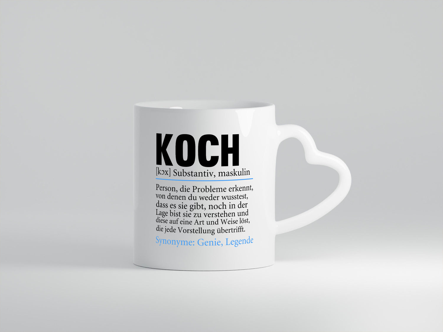 Koch | Spruch Chefkoch Beruf Humor Arbeit Kollegen Büro Geschenkidee Tasse