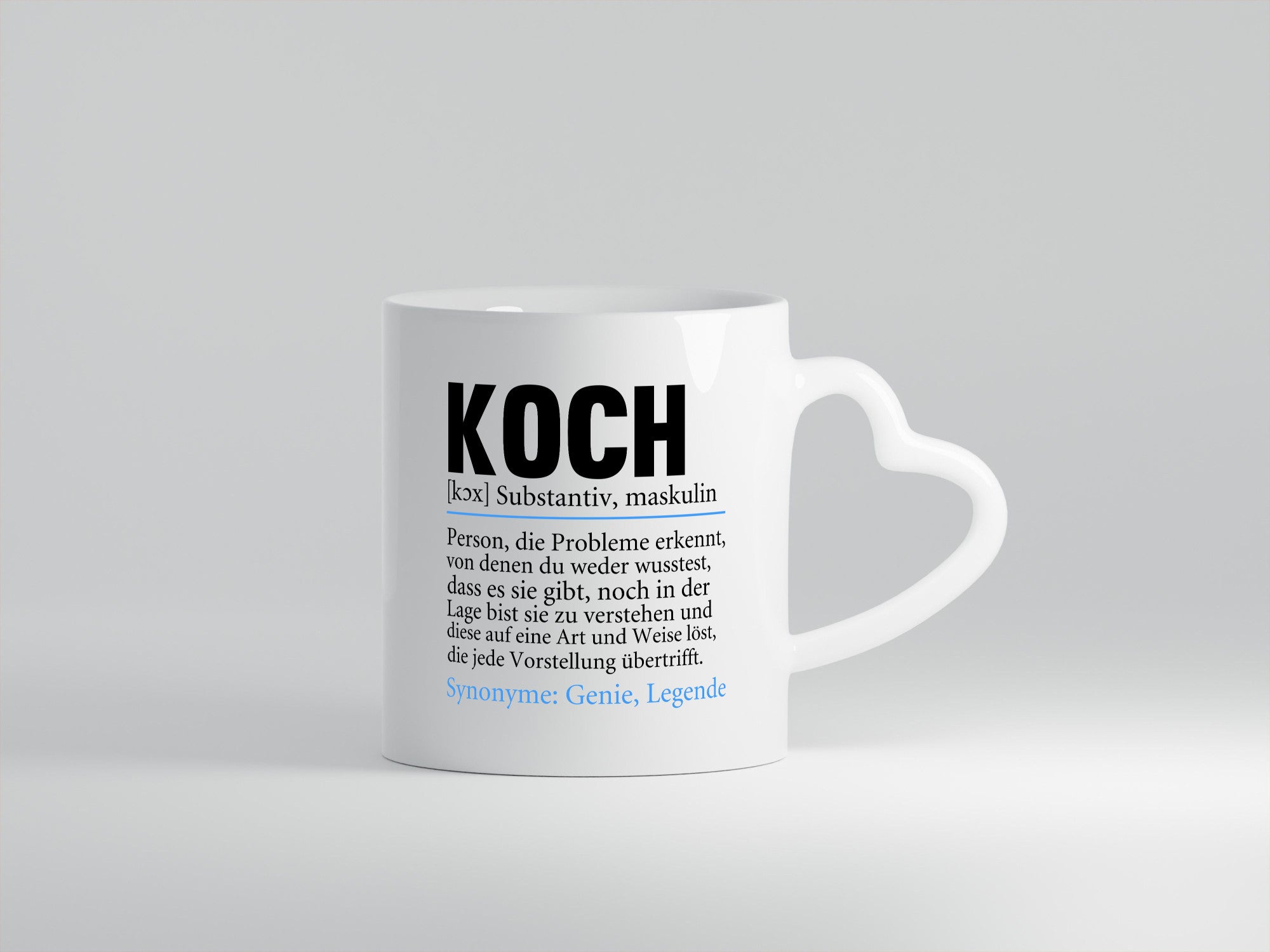 Koch | Spruch Chefkoch Beruf Humor Arbeit Kollegen Büro Geschenkidee Tasse