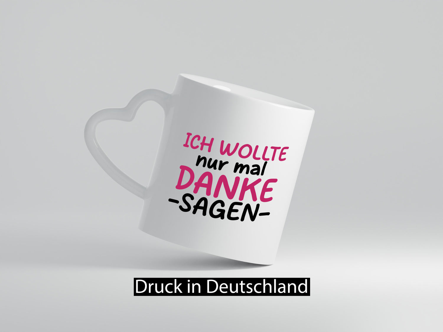 Ich wollte nur mal danke sagen | für alles Geschenkidee Humor Tasse