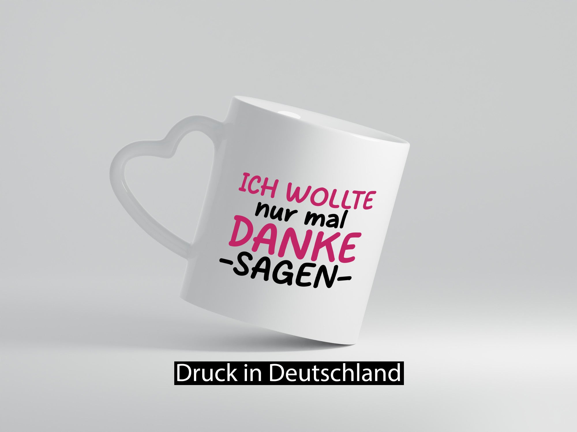Ich wollte nur mal danke sagen | für alles Geschenkidee Humor Tasse