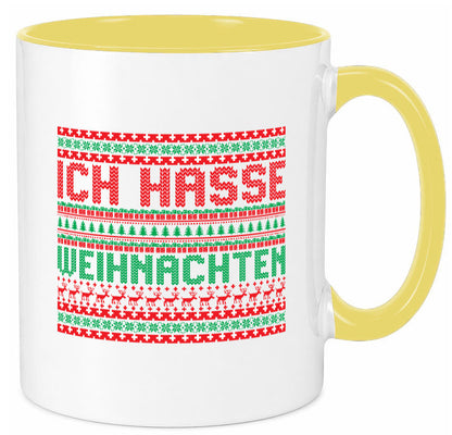Ich Hasse Weihnachten | Ugly Christmas anti v2 Humor Geschenkidee Tasse