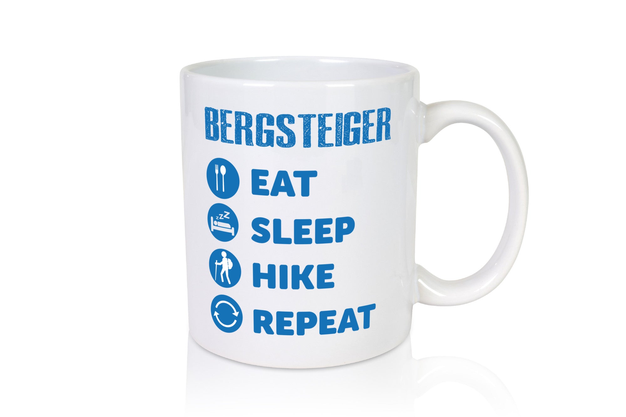 Bergsteiger Tasse | Wandern Spruch Hiking Berge lustig Humor Geschenkidee