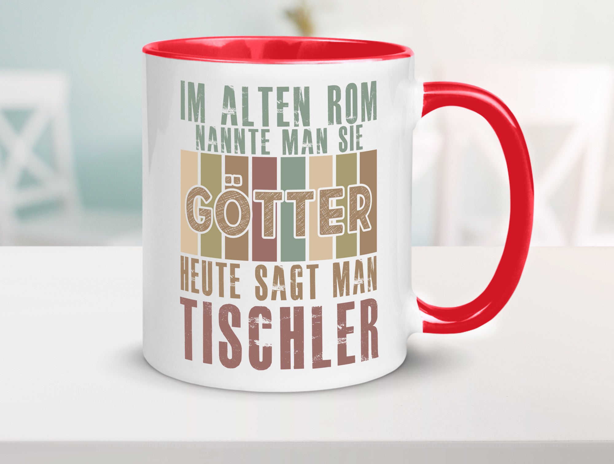 Heute sagt man: Tischler | Handwerk Beruf Tischlerei Geschenk Arbeit Kollegen
