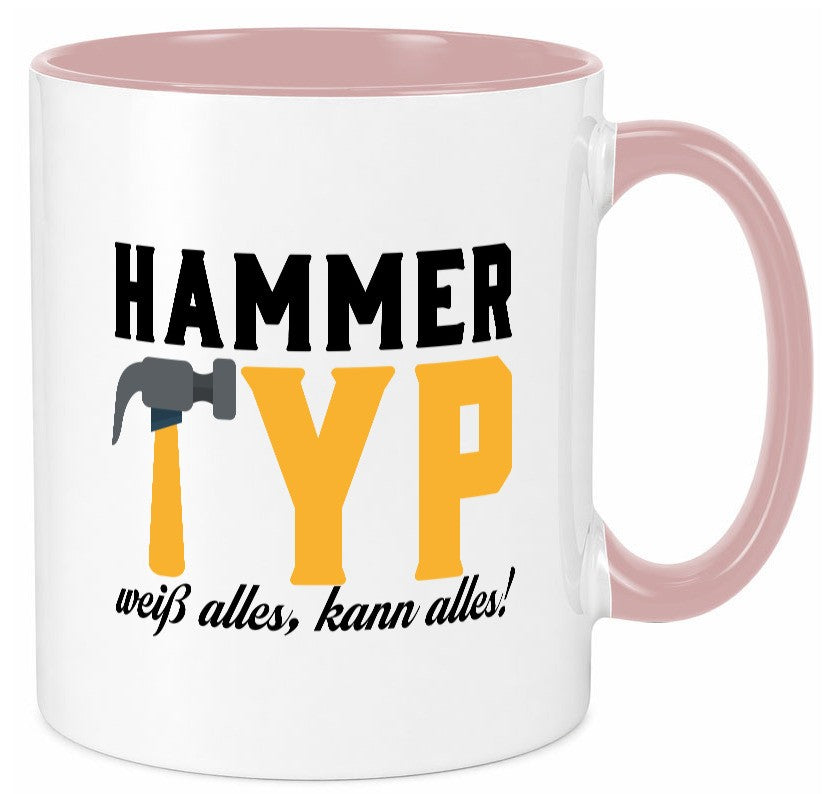 Hammer Typ weiß alles kann | Mann für lustiger Spruch Geschenk Humor Tasse