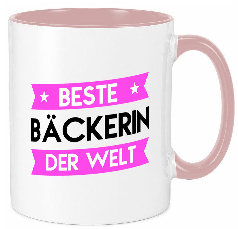 Beste Bäckerin | Bäckerei Frauen Backen lustig Humor Geschenkidee Geschenk Tasse