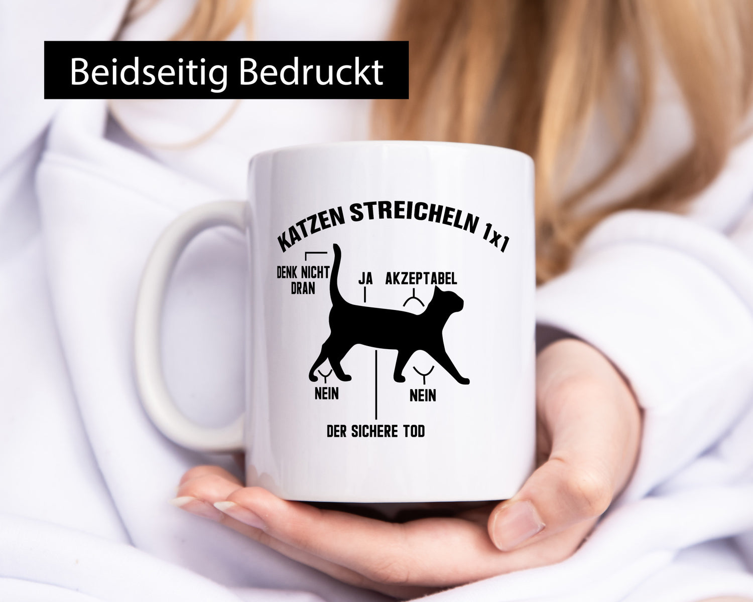Katzen streicheln 1x1 | Katzenliebhaber Lustige Katze Tierliebhaber lustig