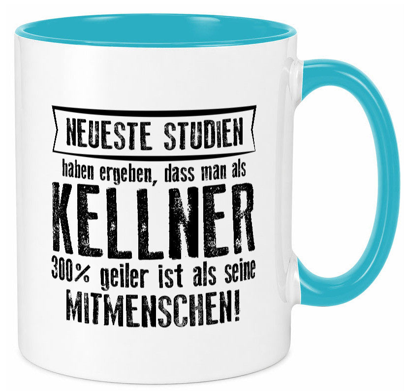 Neuste Studien: Kellner | kellnern Bedienung lustiger Spruch Geschenk Humor Tasse
