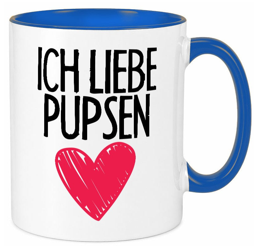 Ich liebe Pupsen Geschenkidee Humor Tasse
