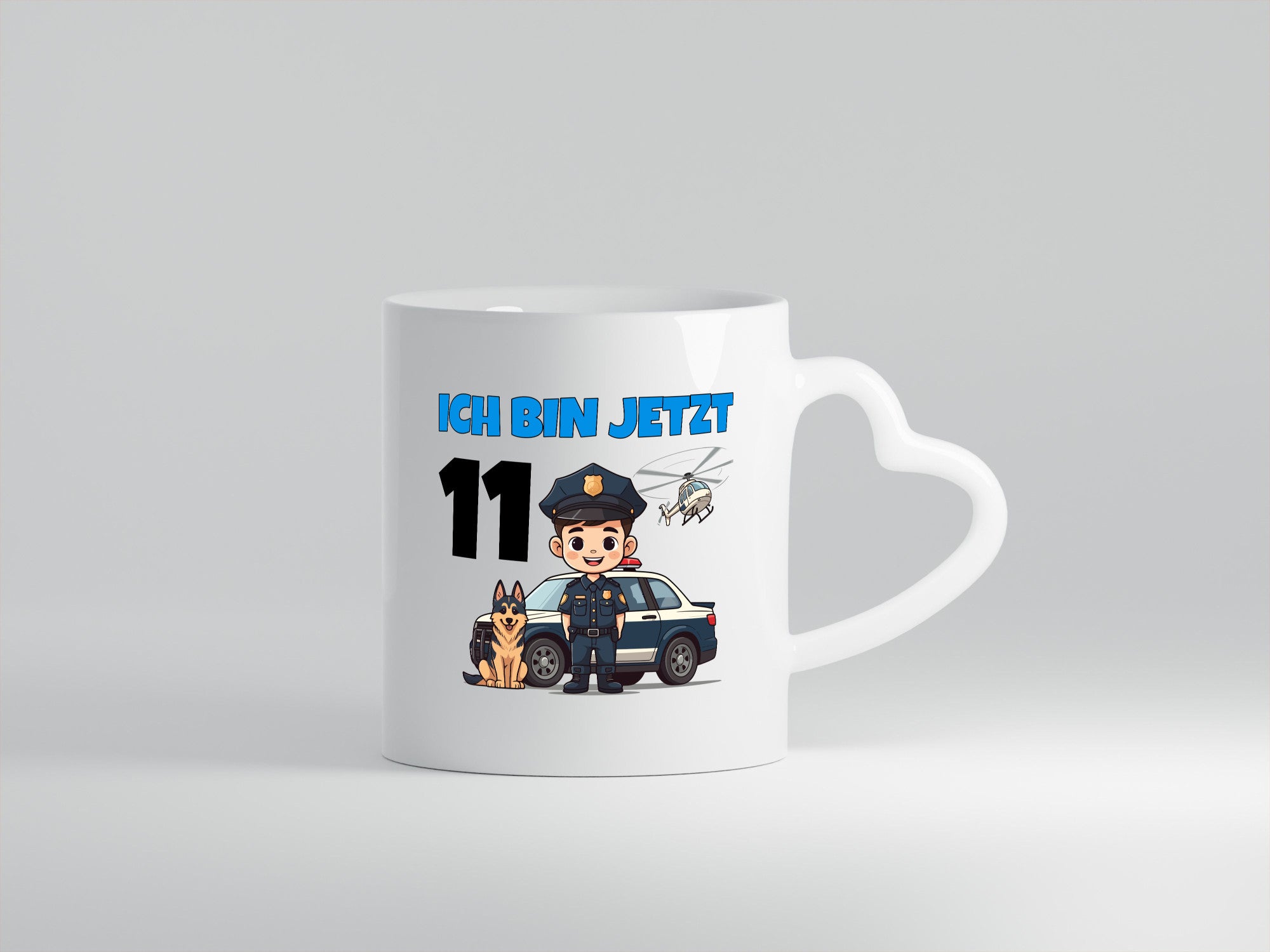 11. Geburtstag | 11 Jahre Polizei Kind Polizeiauto lustig Geschenkidee Geschenk