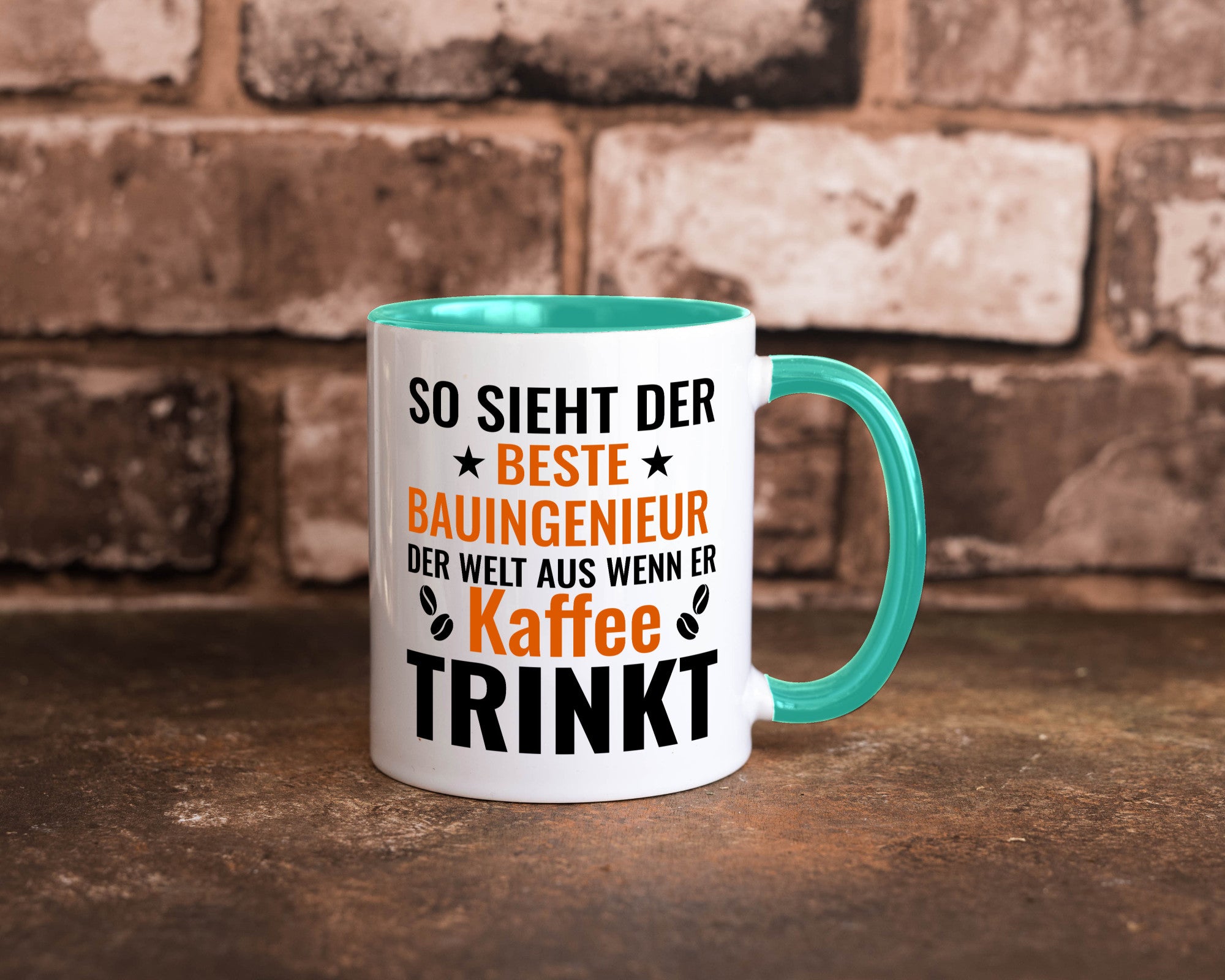 Kaffee trinkt: Bauingenieur | Ingenieur Geschenkidee Humor Tasse