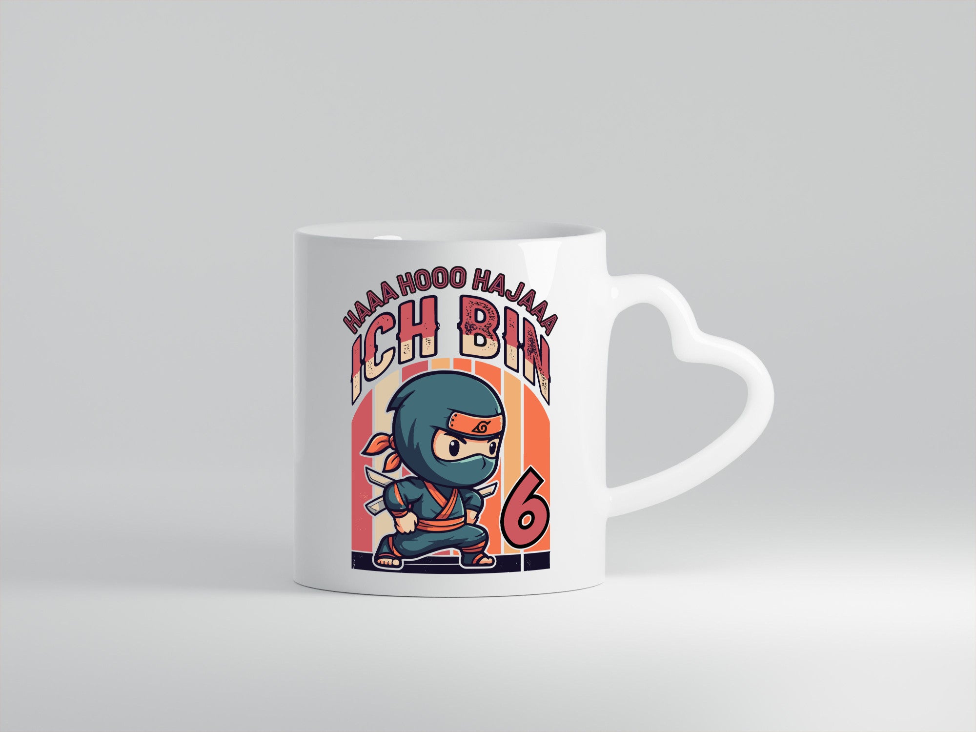6. Geburtstag | Ninja Junge 6 Jahre Humor Geschenkidee Tasse