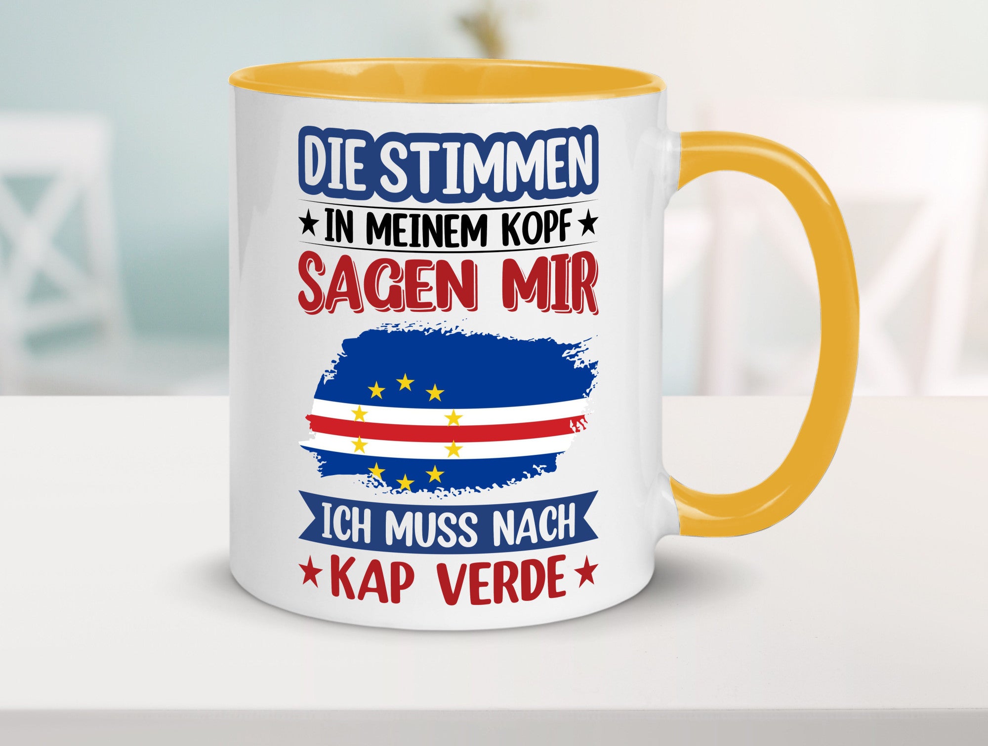 Kap Verde | Urlaub Stimmen in meinem Kopf Traumland lustig Humor Geschenkidee