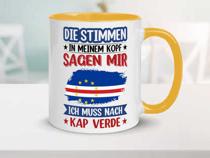 Kap Verde | Urlaub Stimmen in meinem Kopf Traumland lustig Humor Geschenkidee