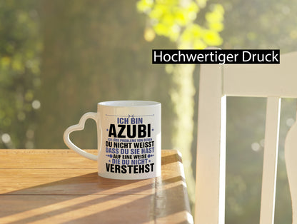 Löse Probleme: Azubi | Ausbildung Lehre Lehrling Humor Geschenkidee Tasse