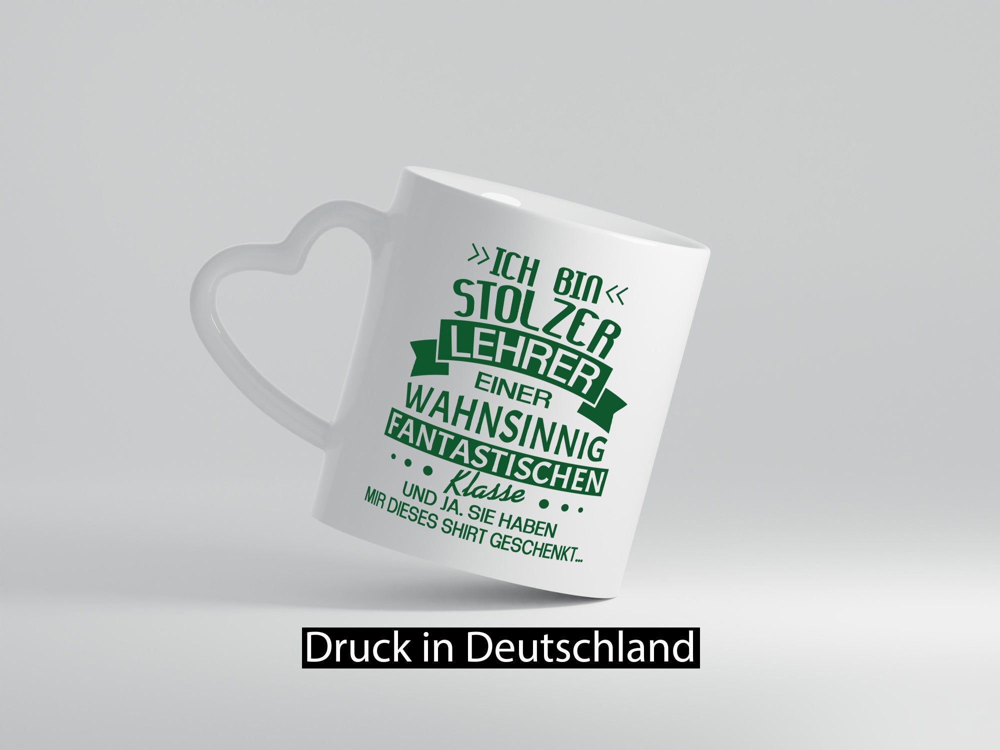 Stolzer Lehrer einer fantastischen Klasse | Pünktchen Humor Geschenkidee Tasse