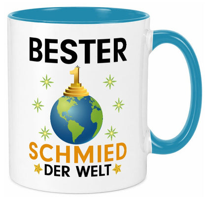 Welt Bester Schmied | schmieden lustiger Spruch Geschenk Humor Geschenkidee Tasse