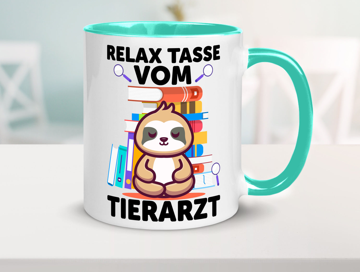 Relax Tasse: Tierarzt | Tiermedizin Mediziner Geschenkidee Tierliebhaber Humor