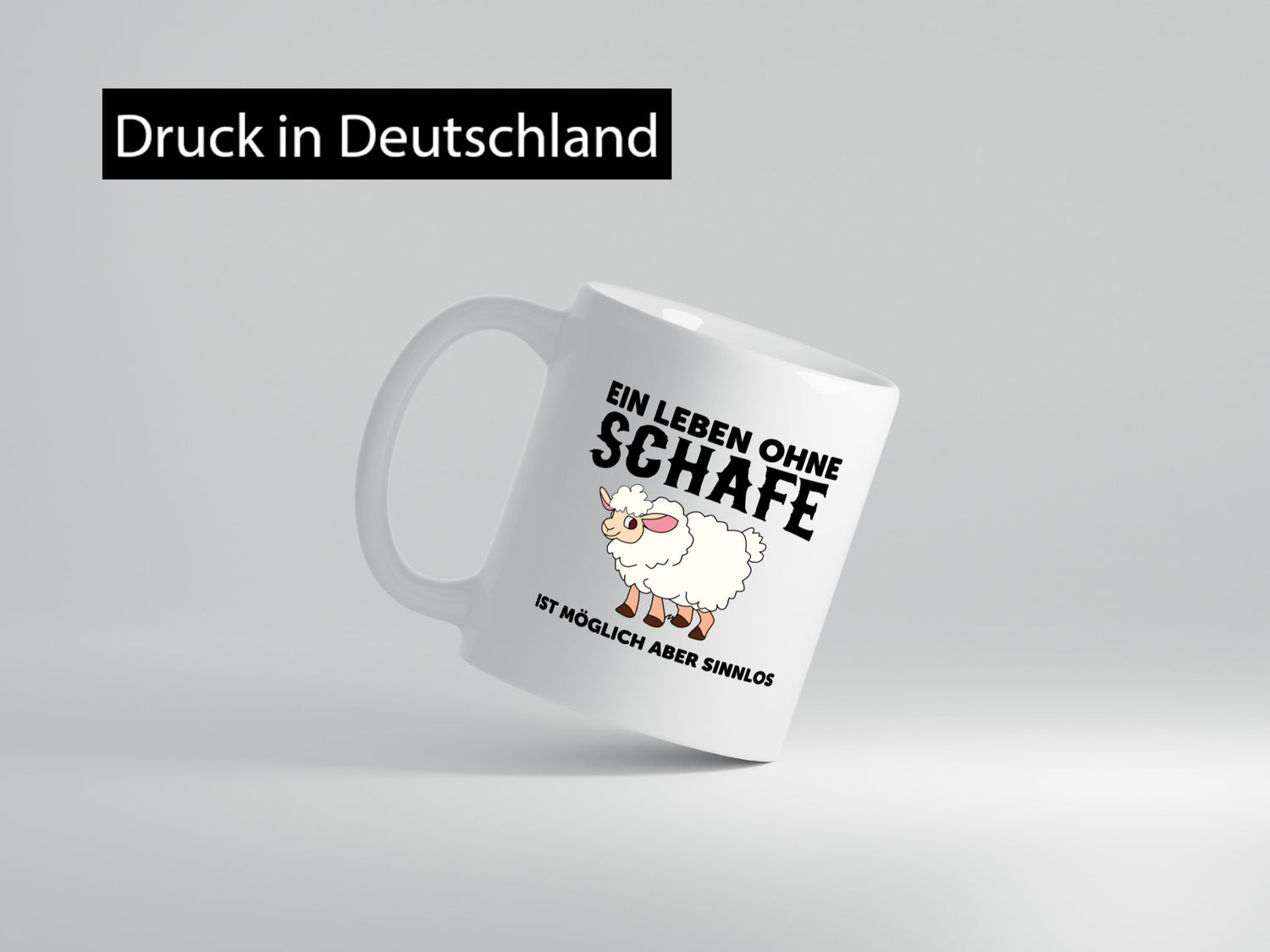 Leben ohne Schafe | Spruch Tasse Schäfer Schaf Humor Geschenkidee