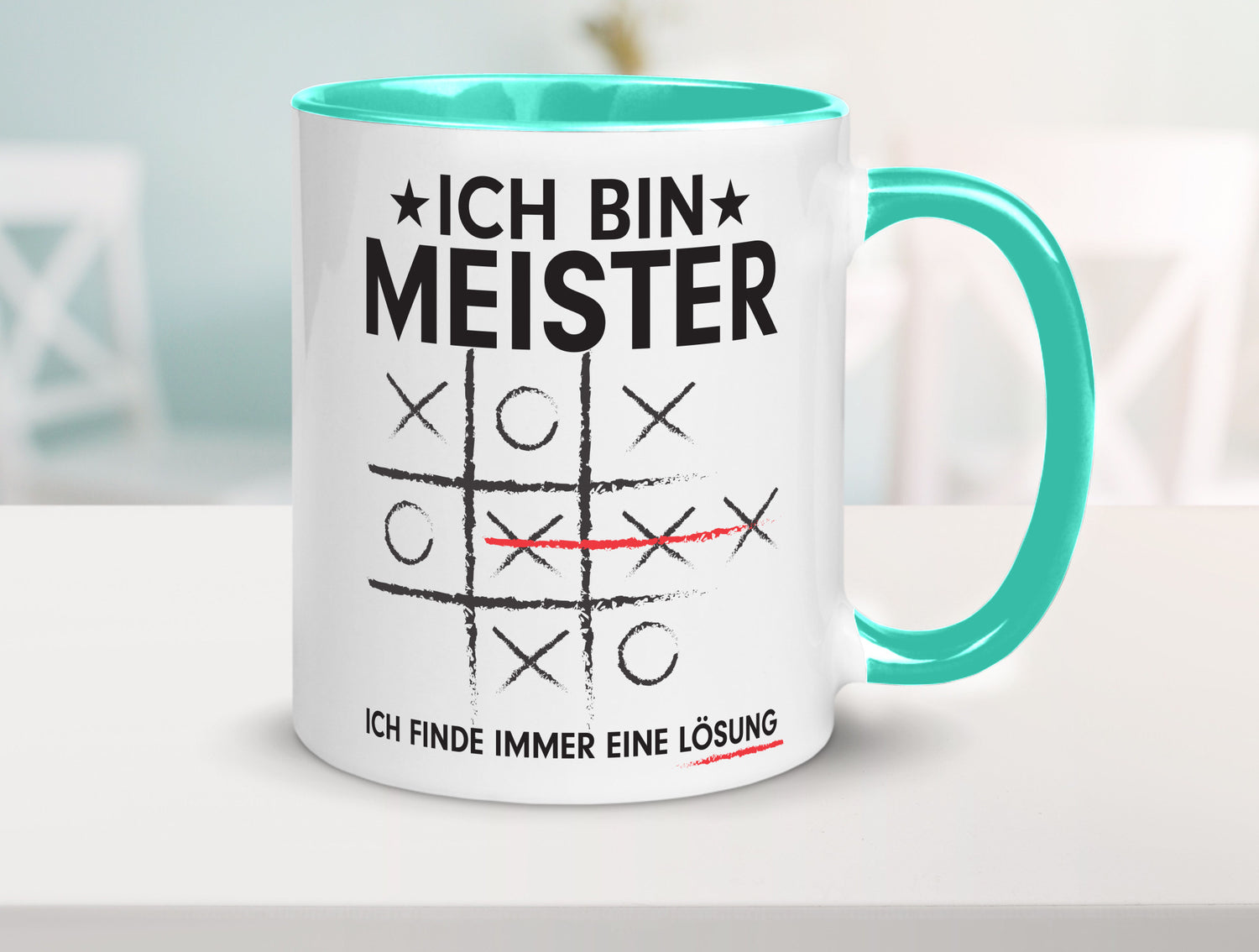 Löse Probleme: Meister | Meisterbrief lustiger Spruch Geschenk Humor