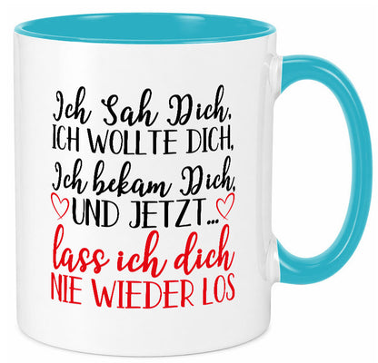 Ich will dich lustig Humor Geschenkidee Geschenk Tasse
