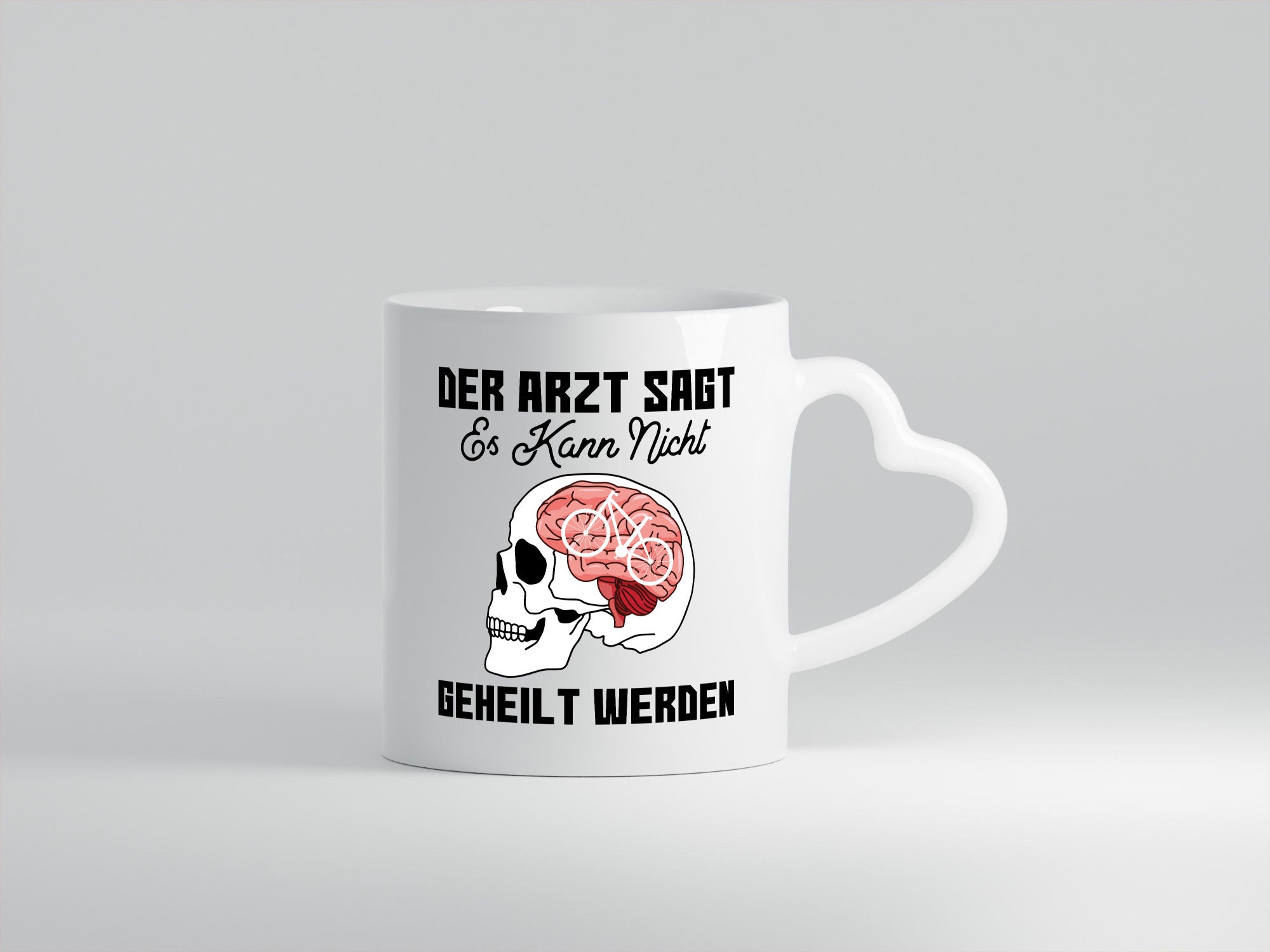 Es kann nicht geheilt werden | Fahrradfahrer Radfahrer lustig Humor