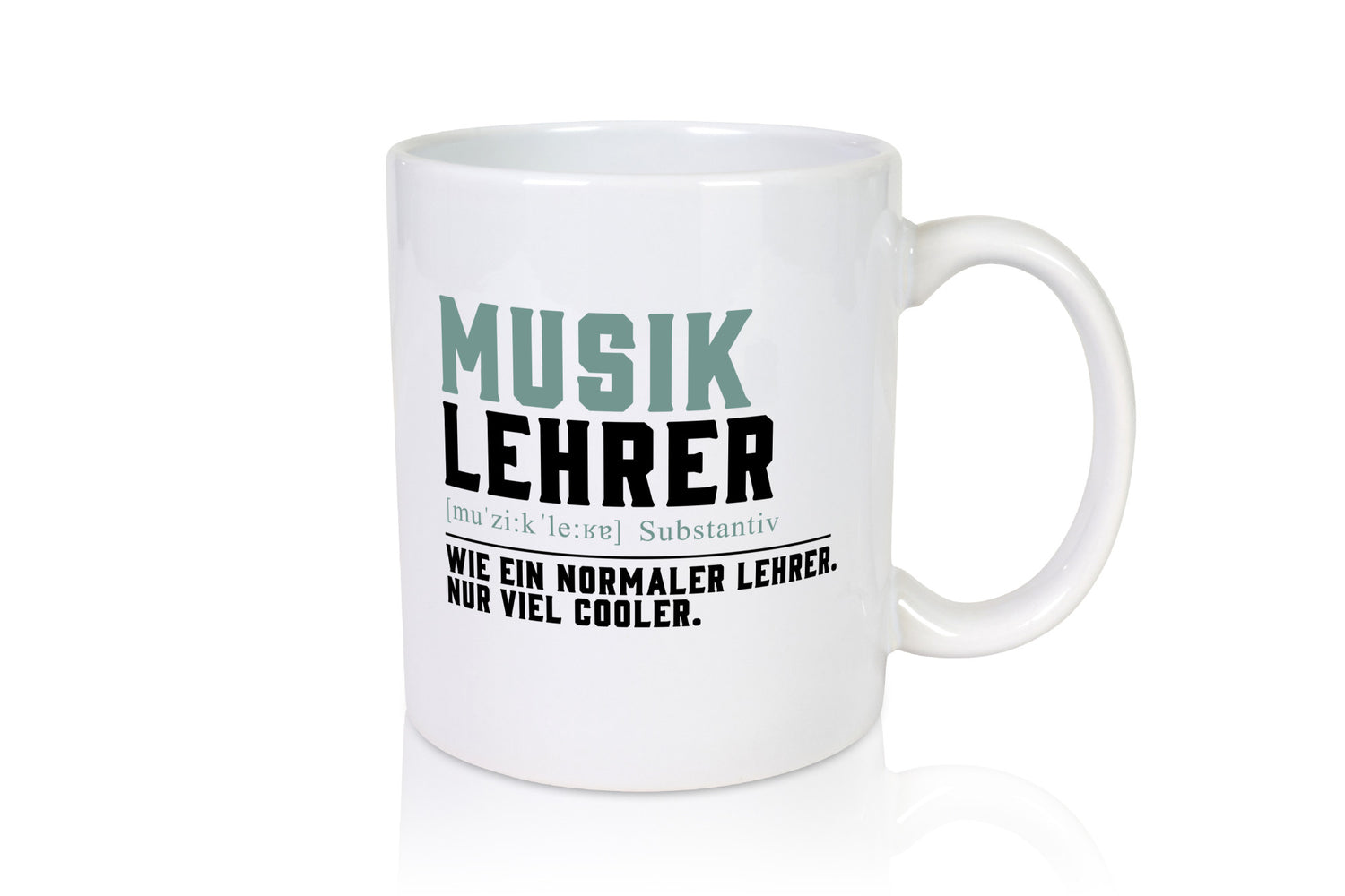 Musiklehrer | Lehrer Unterricht Lieblingslehrer Geschenkidee Humor Tasse