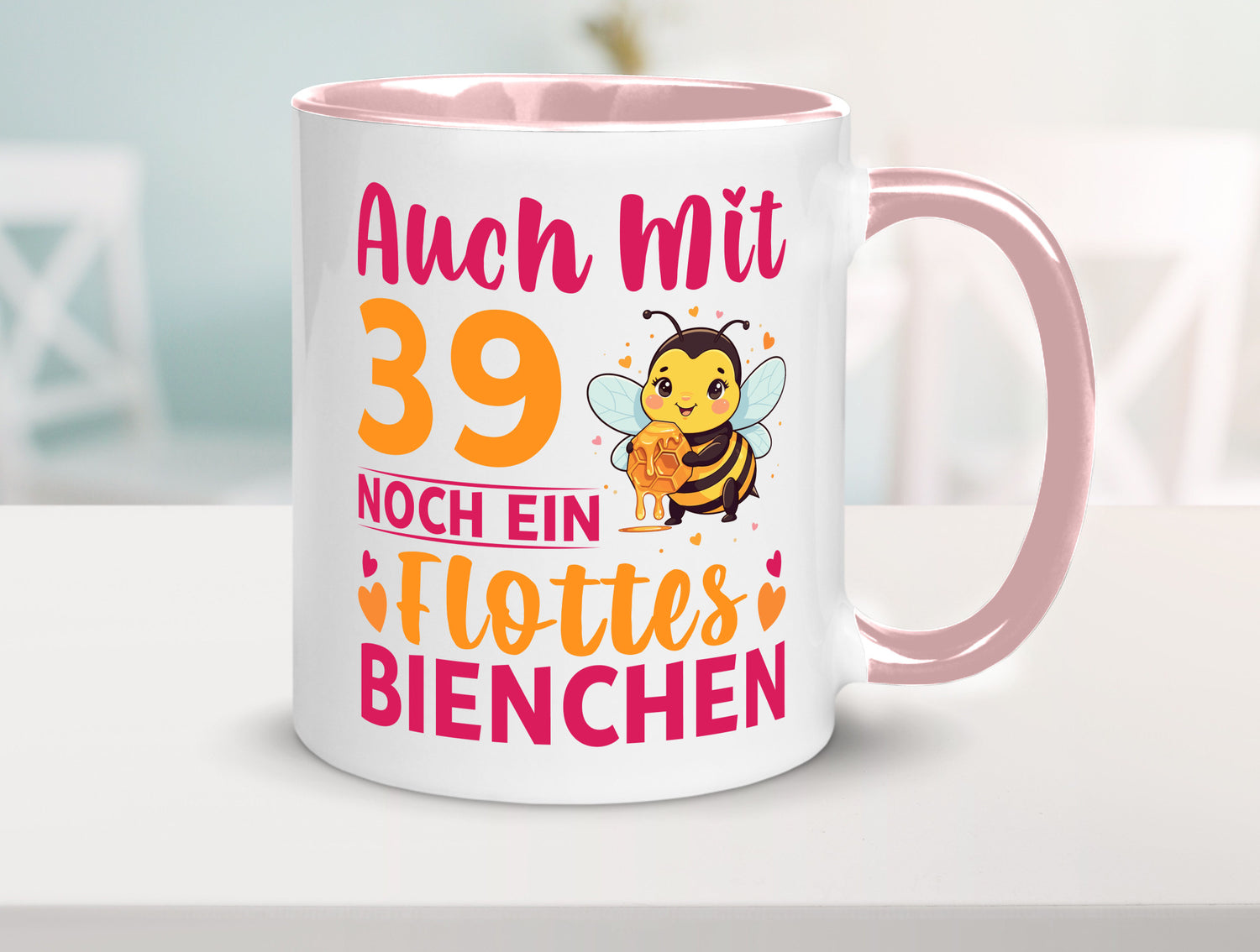 39. Geburtstag | Flottes Bienchen 39 Jahre lustiger Spruch Geschenk