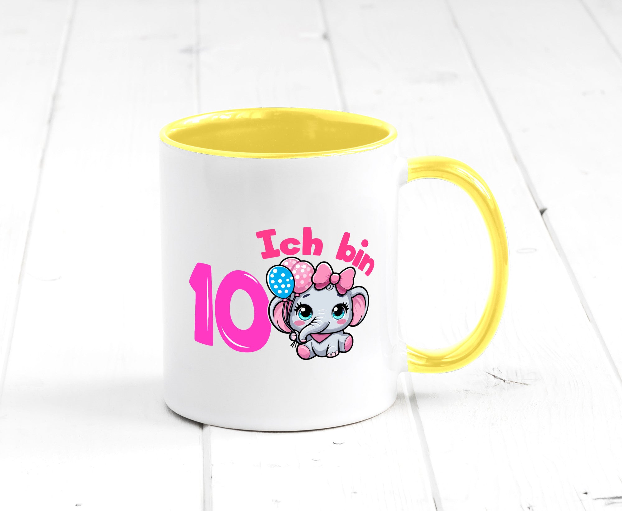 10. Geburtstag | 10 Jahre Elefant Mädchen Geschenk Geschenkidee lustiger Spruch