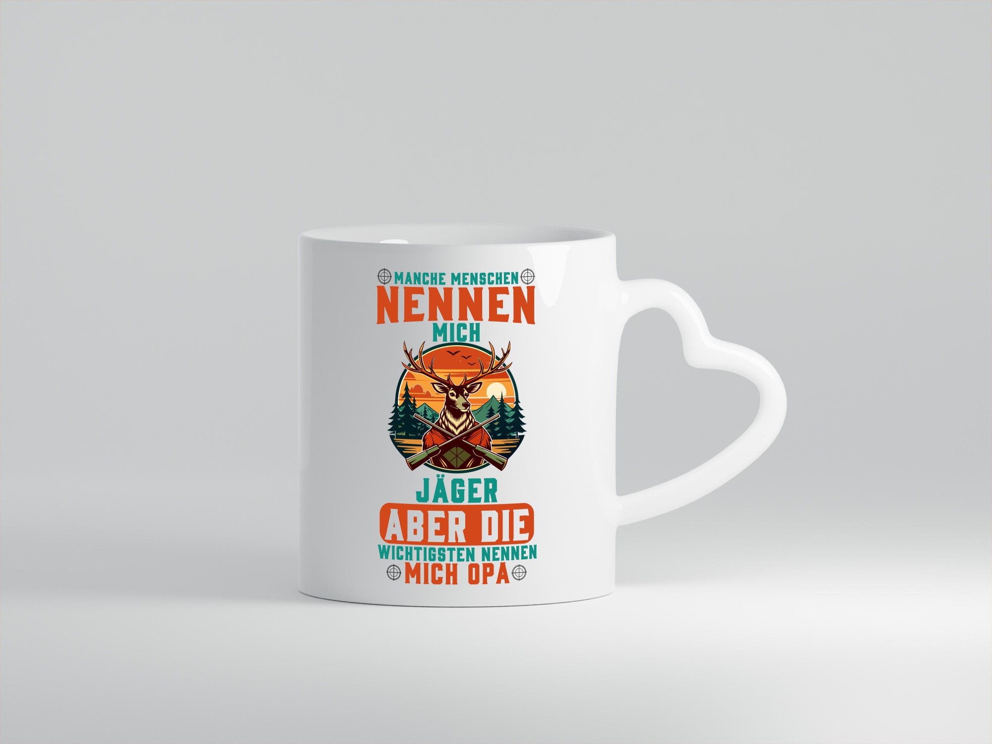 Die wichtigsten nenne mich Opa | Jäger Großvater Geschenk Familie Geschenkidee