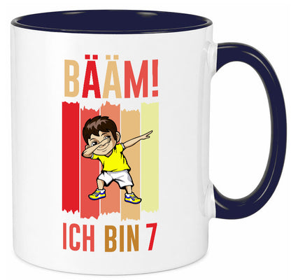 7. Geburtstag | 7 Jahre Bääm ich bin Humor Geschenkidee Tasse