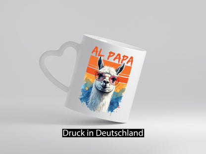 Alpapa | Lama Vatertag Vater lustig Familie Geschenkidee Geschenk Tasse