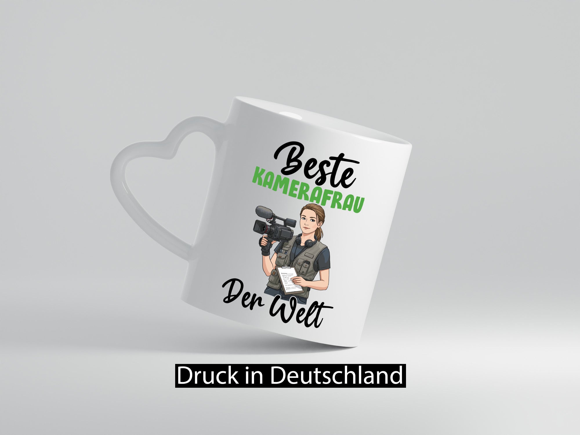 Beste Kamerafrau | Kamera v2 lustiger Spruch Geschenk Humor Geschenkidee Tasse