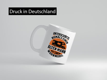 Alter Mann | Wohnmobil Geschenk Humor Geschenkidee lustiger Spruch Tasse