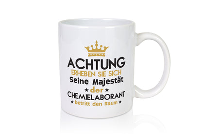 Seine Majestät Chemielaborant | Laborant Chemie lustig Humor Geschenkidee