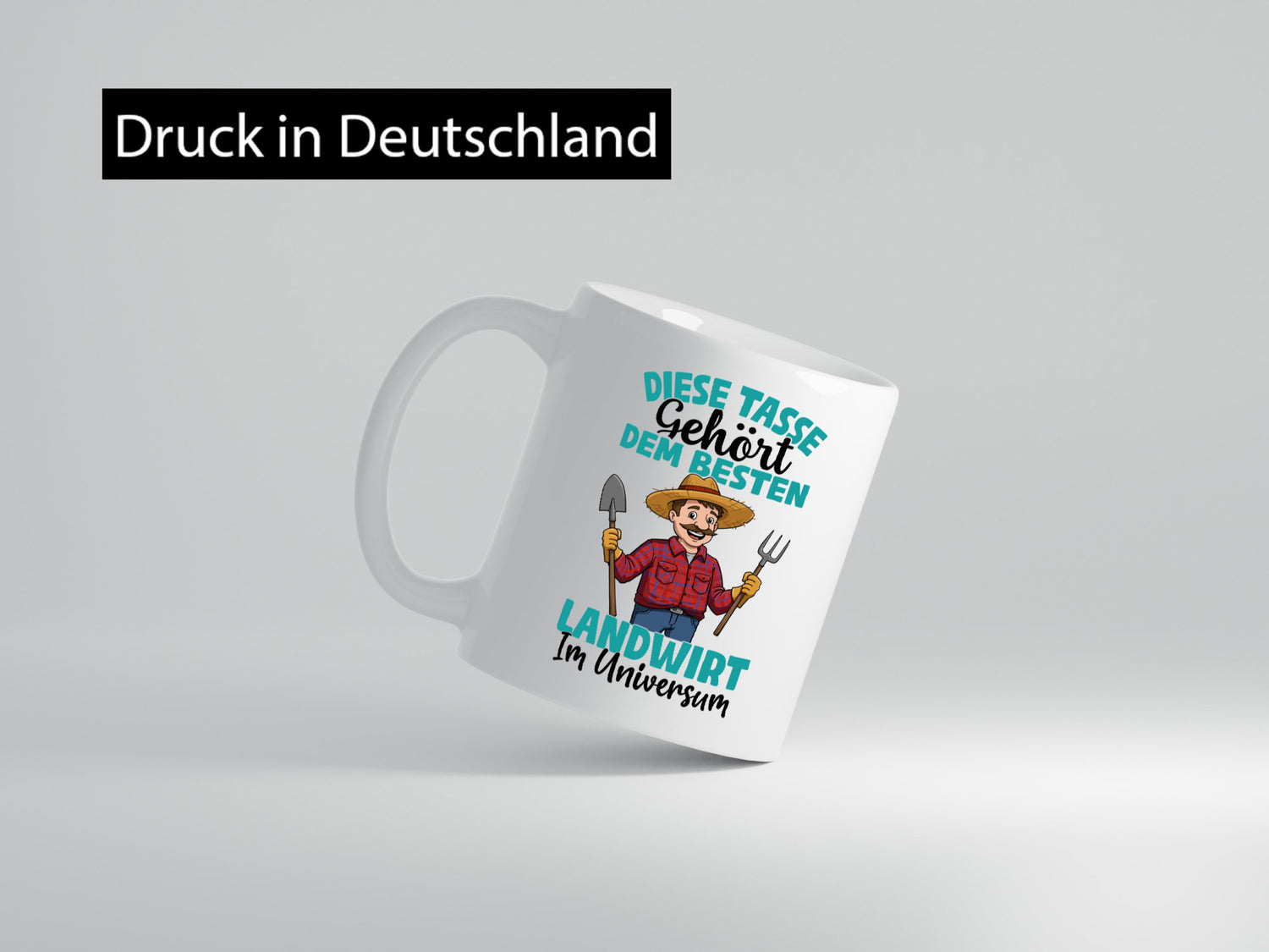 Im Universum: Landwirt | Bauer Landwirtschaft lustiger Spruch Geschenk Humor