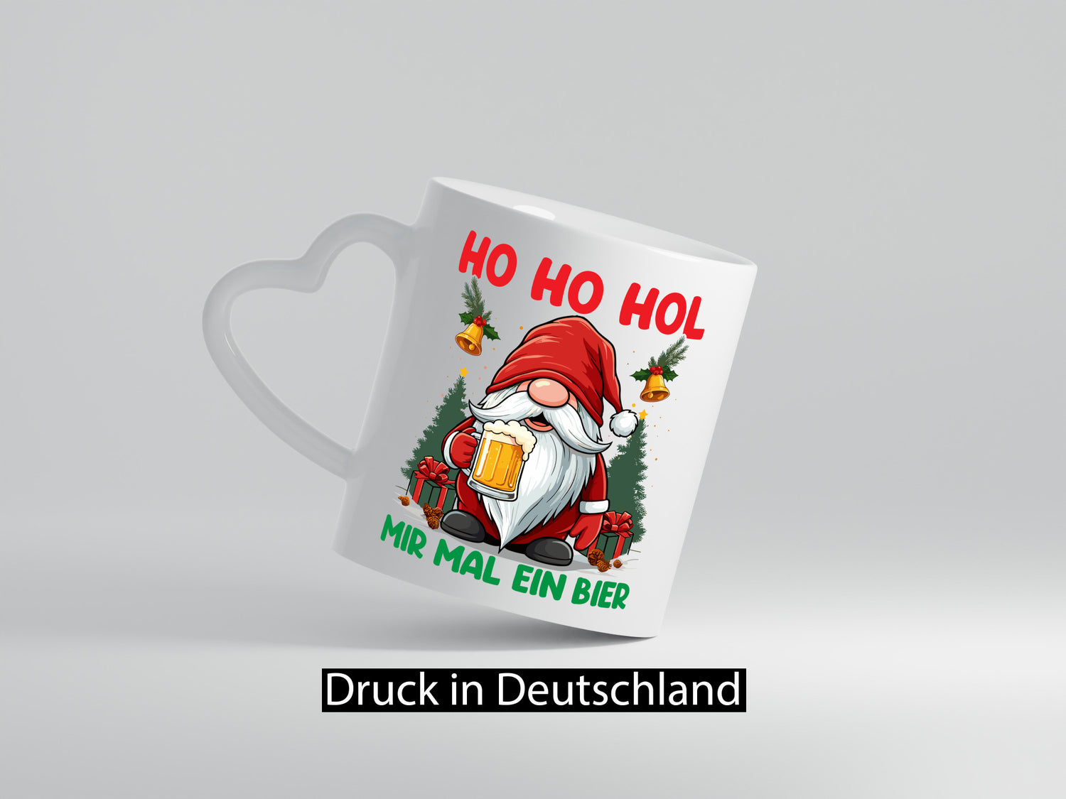 Hol mir mal ein Bier | Biertrinker Weihnachtsbier Humor Geschenkidee Tasse