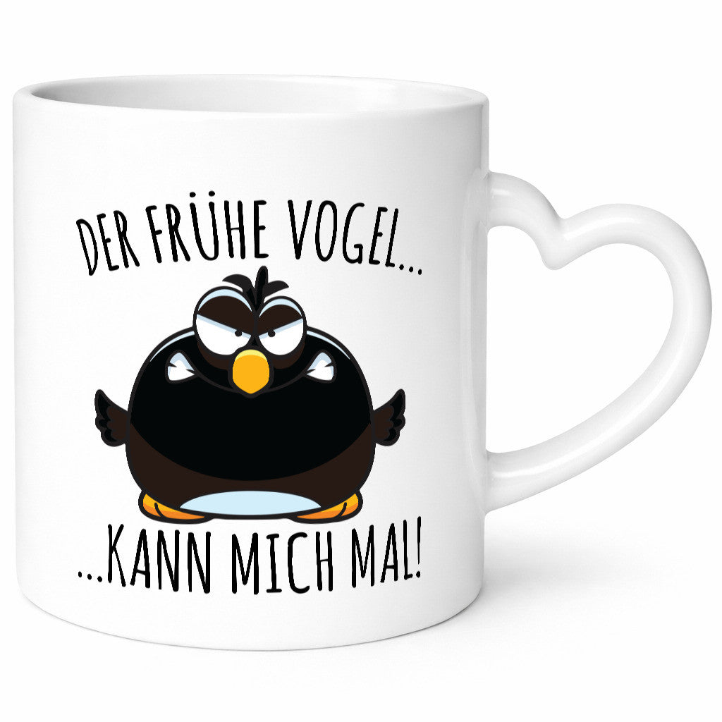 Frühe Vogel kann mich mal | Morgenmuffel mürrischer Geschenk Humor Geschenkidee