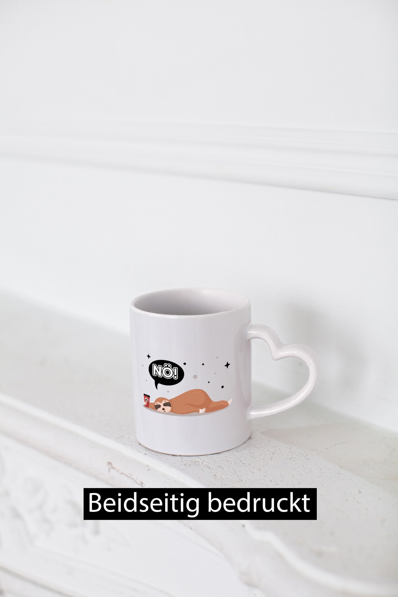 Nö! Ich bin Müde Faultier Geschenk Tierliebhaber Humor lustiger Spruch Tasse