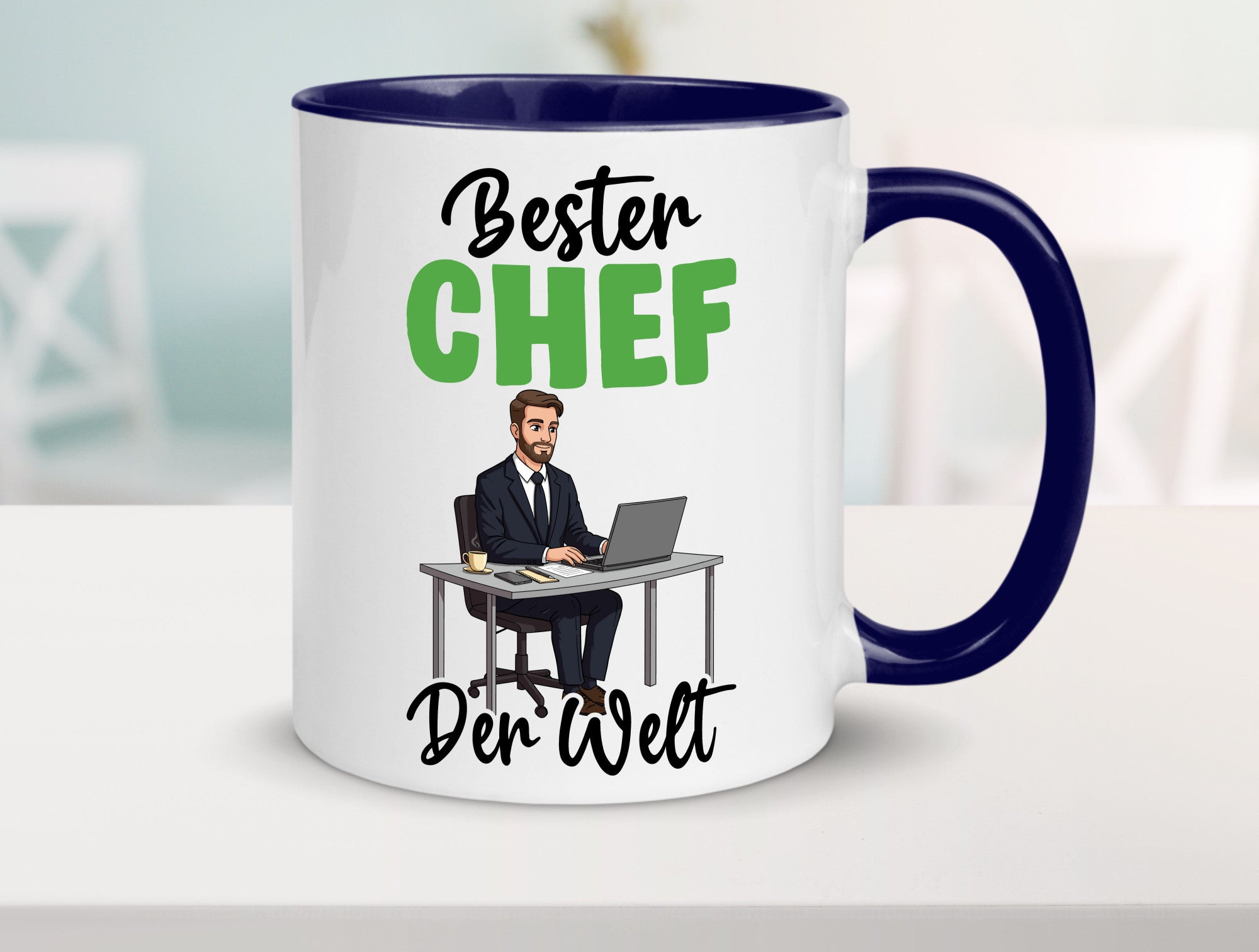 Bester Chef | Führungskraft Vorgesetzter v2 Humor Arbeit Kollegen Büro