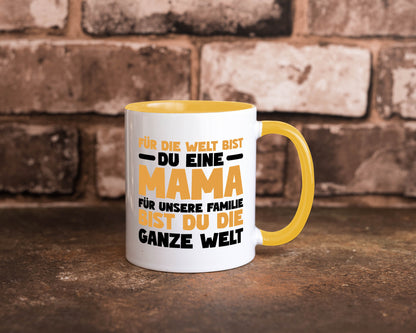 Beste mama der Welt vl8 lustig Familie Geschenkidee Geschenk Tasse