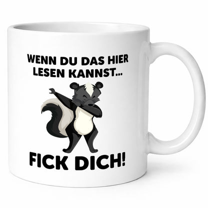 Wenn du das hier lesen kannst | Nerv mich nicht Geschenk Humor Geschenkidee