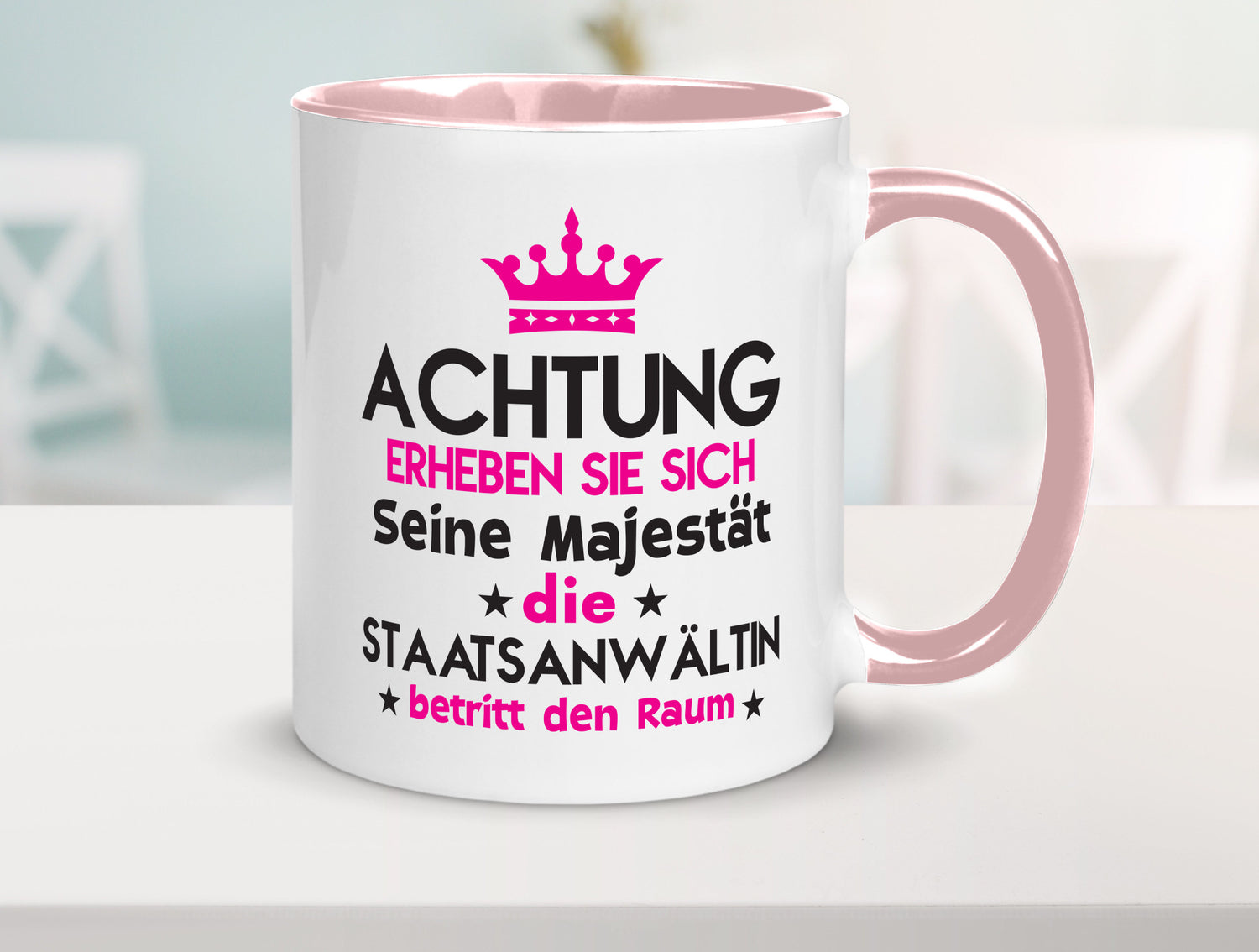 Seine Majestät Staatsanwältin | Anwältin lustiger Spruch Geschenk Humor