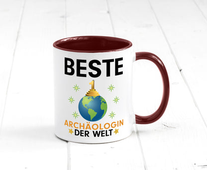 Welt Beste Archäologin| Archäologie | Forscherin lustiger Spruch Geschenk Humor