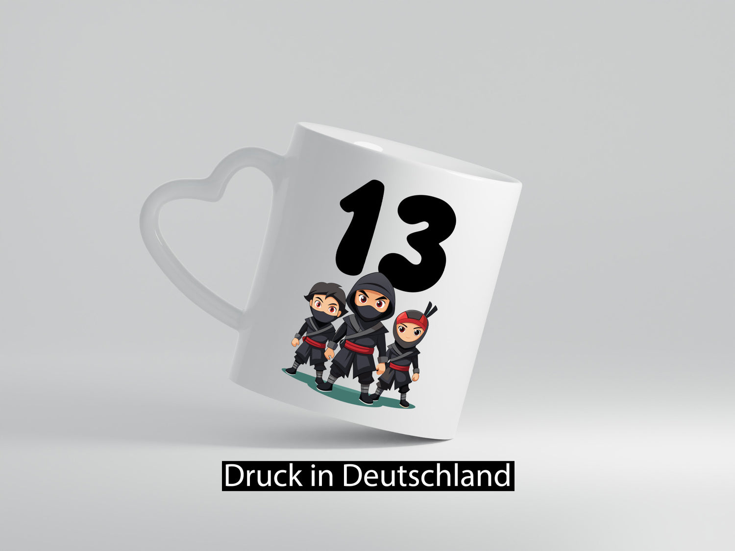 13. Geburtstag | 13 Jahre Ninja Geschenk Geschenkidee lustiger Spruch Tasse