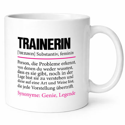 Trainerin | lustige Spruch Sportverein Humor lustiger Geschenk Geschenkidee