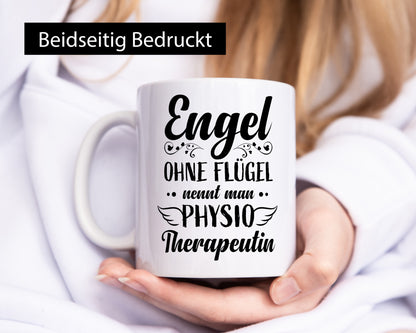 Engel ohne Flügel nennt man Physio Therapeutin | Therapie lustiger Spruch