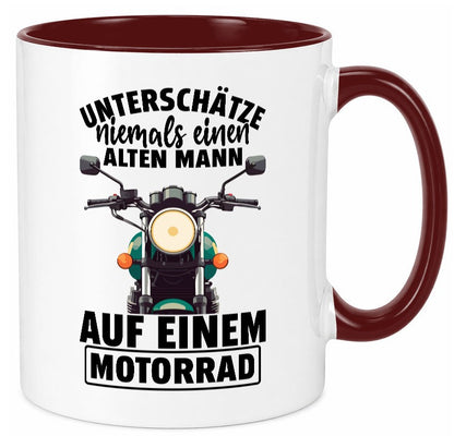 Biker Spruch | Männer Tasse Motorradfahrer Motorrad vl7 Geschenkidee Humor