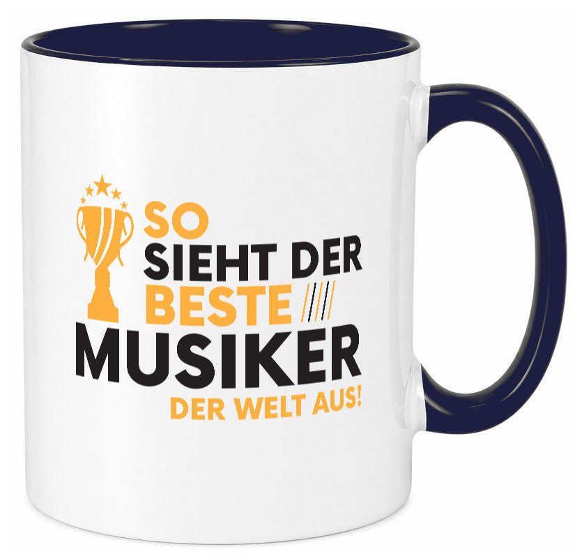 Der Weltbeste Musiker | Musik Musikant lustig Humor Geschenkidee Geschenk Tasse