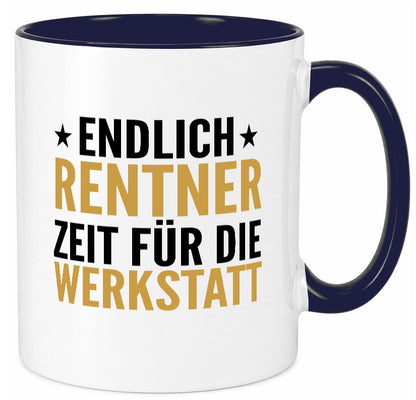 Rentner zeit für die Werkstatt | Ruhestand Handwerker v2 lustiger Spruch